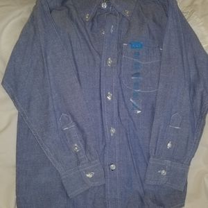 Boy's long sleeve button down.